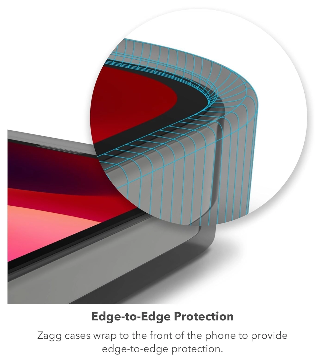 ZAGG Crystal Palace Apple iPhone 15 Pro Max Hoesje 4M DropProof Transparant afbeelding 2