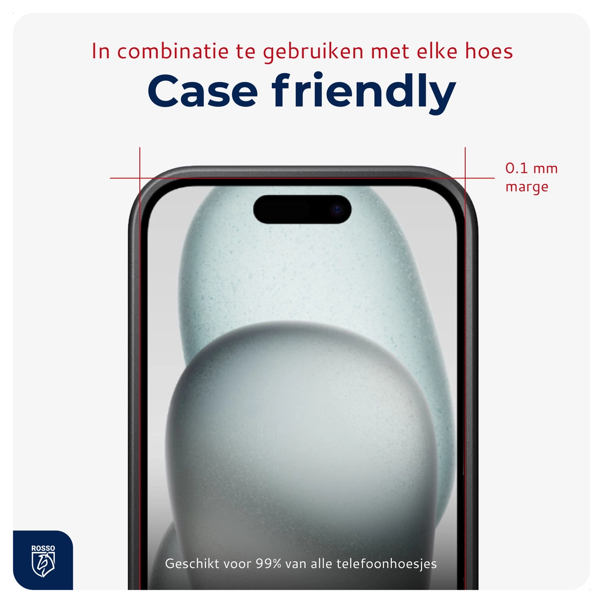 Rosso Samsung Galaxy S23 FE Tempered Glass met Installatietray 2-pack afbeelding 5