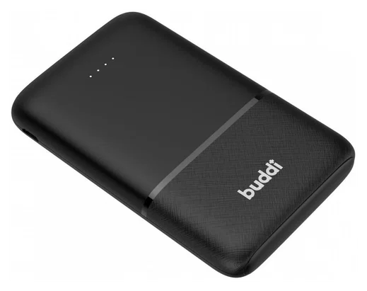 Buddi Go Powerbank USB-C Reisformaat Mini Compact 5.000 mAh Duo Pack Zwart afbeelding 12