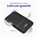 Buddi Go Powerbank USB-C Reisformaat Mini Compact 5.000 mAh Duo Pack Zwart afbeelding 3
