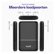 Buddi Go Powerbank USB-C Reisformaat Mini Compact 5.000 mAh Duo Pack Zwart afbeelding 5
