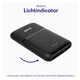Buddi Go Powerbank USB-C Reisformaat Mini Compact 5.000 mAh Duo Pack Zwart afbeelding 6