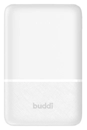 Buddi Go Powerbank USB-C Reisformaat Mini Compact 5.000 mAh Duo Pack Wit afbeelding 10