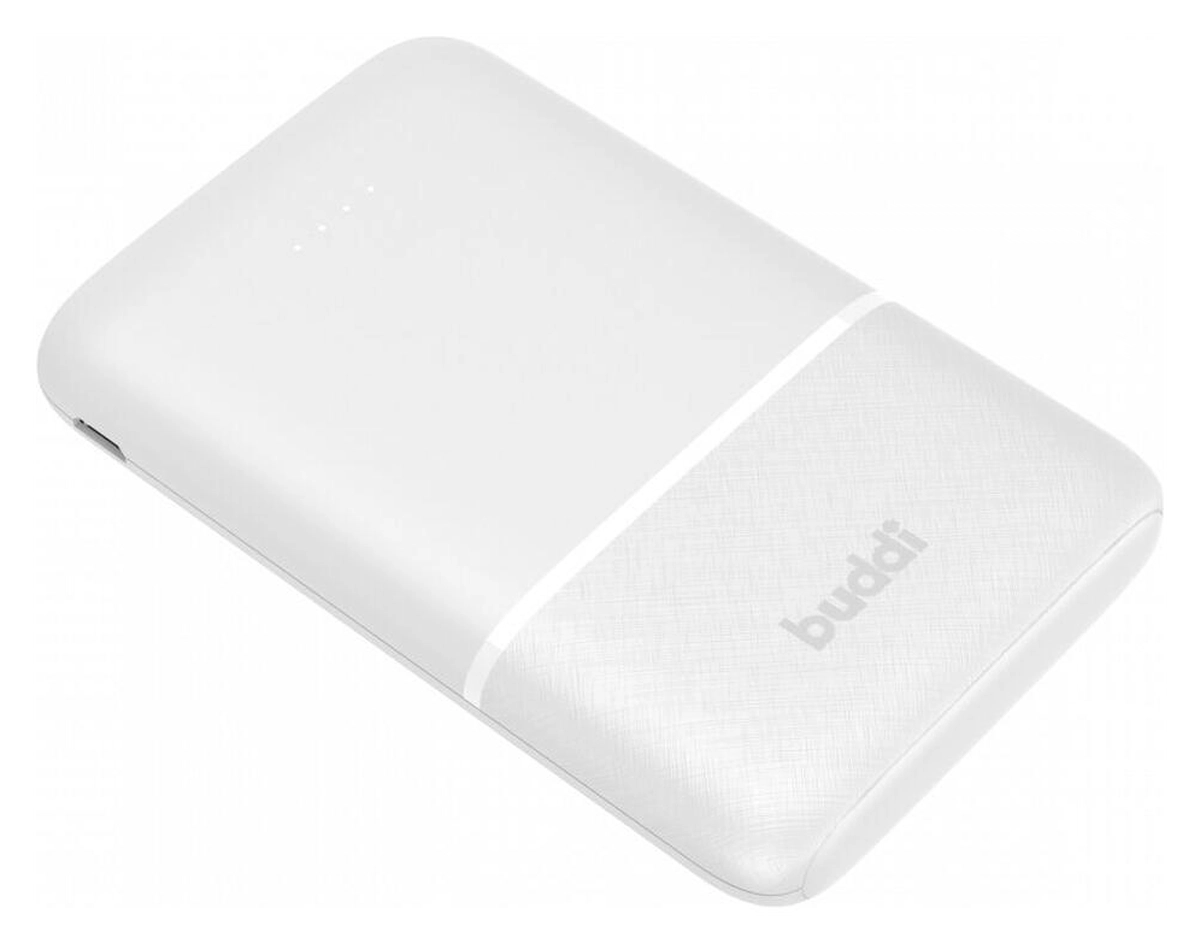 Buddi Go Powerbank USB-C Reisformaat Mini Compact 5.000 mAh Duo Pack Wit afbeelding 12