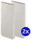 Originele Samsung 25W Fast Charge Duo USB-C Powerbank 10.000 mAh Duo Pack Beige afbeelding 1
