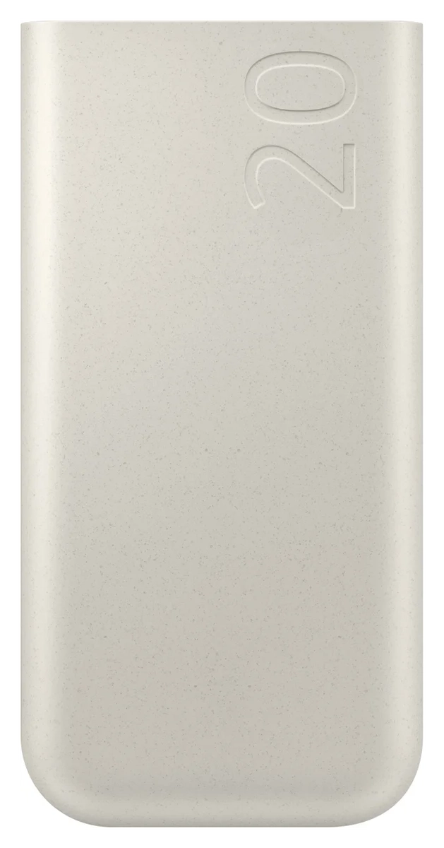 Originele Samsung 45W Fast Charge Trio USB-C Powerbank 20.000 mAh Duo Pack Beige afbeelding 8