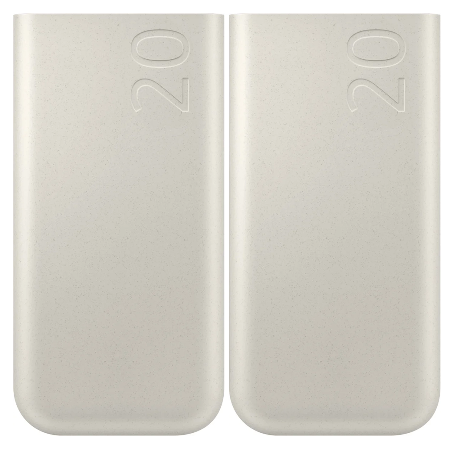 Originele Samsung 45W Fast Charge Trio USB-C Powerbank 20.000 mAh Duo Pack Beige afbeelding 2