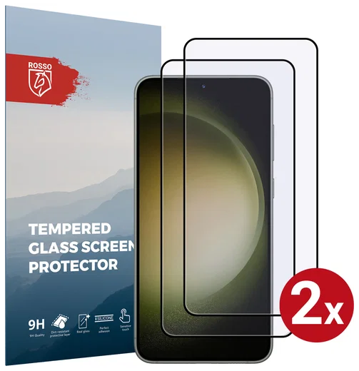 Rosso Samsung Galaxy S23 Plus 9H Tempered Glass 2-pack afbeelding 1