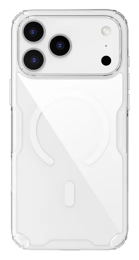 Nillkin Nature TPU Pro iPhone 17 Pro Hoesje MagSafe Transparant afbeelding 1