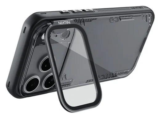 Nillkin IceBlade Prop iPhone 17 Pro Hoesje MagSafe Back Cover Zwart afbeelding 16