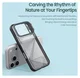 Nillkin IceBlade Prop iPhone 17 Pro Hoesje MagSafe Back Cover Zwart afbeelding 6