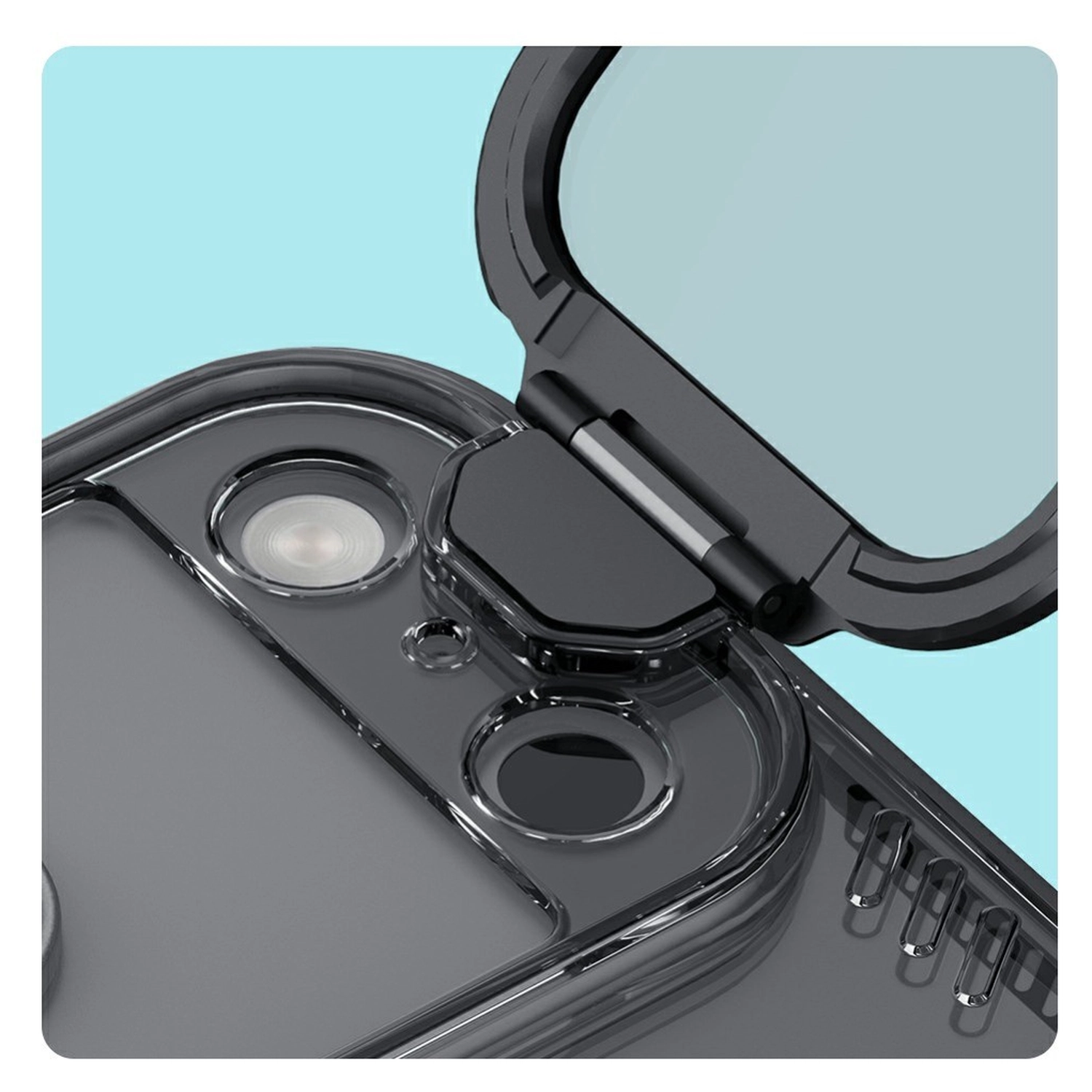Nillkin IceBlade Prop iPhone 17 Pro Hoesje MagSafe Back Cover Zwart afbeelding 13