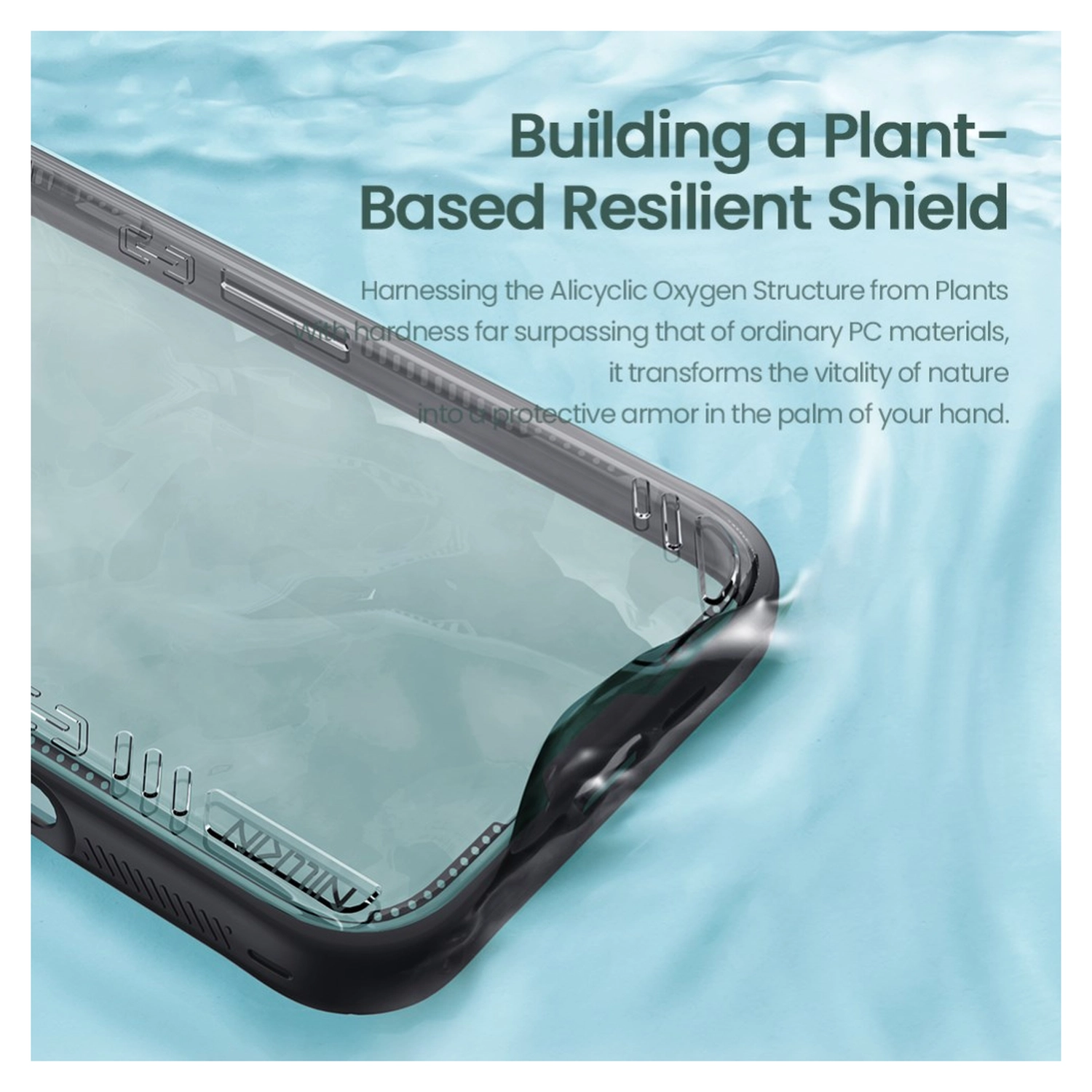 Nillkin IceBlade Prop iPhone 17 Pro Max Hoesje MagSafe Back Cover Zwart afbeelding 6