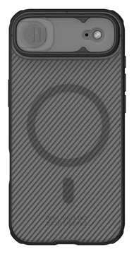 Nillkin CamShield MagSafe iPhone Air Hoesje Camera Slider Transparant Zwart