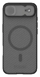 Nillkin CamShield MagSafe iPhone Air Hoesje Camera Slider Transparant Zwart afbeelding