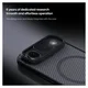 Nillkin CamShield MagSafe iPhone Air Hoesje Camera Slider Transparant Zwart afbeelding 6