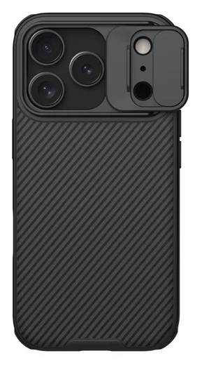 Nillkin CamShield MagSafe iPhone 17 Pro Hoesje Camera Slider Zwart afbeelding 1