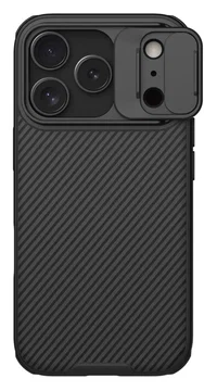Nillkin CamShield MagSafe iPhone 17 Pro Hoesje Camera Slider Zwart