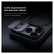 Nillkin CamShield MagSafe iPhone 17 Pro Hoesje Camera Slider Transparant Zwart afbeelding 5