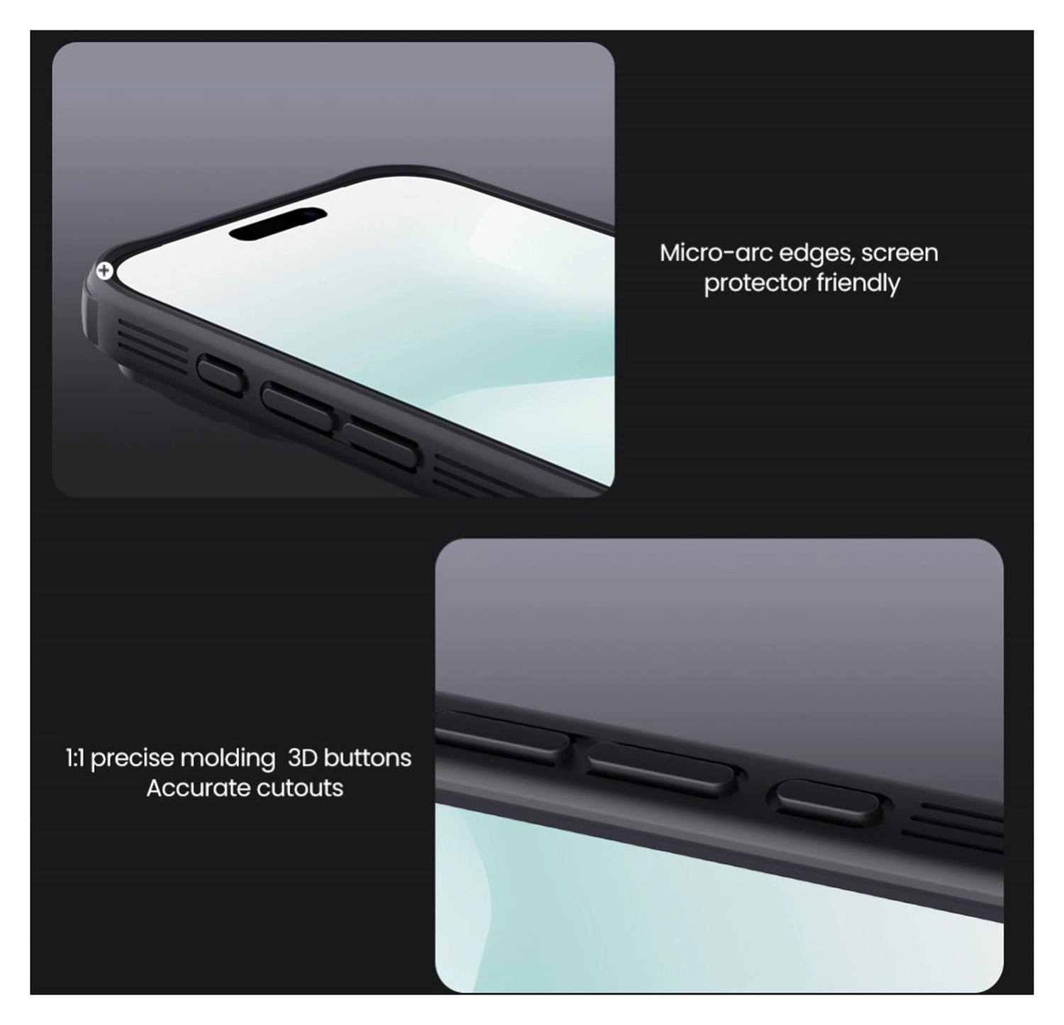 Nillkin CamShield MagSafe iPhone 17 Pro Max Hoesje Camera Slider Zwart afbeelding 10
