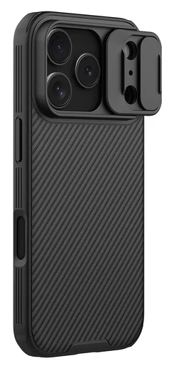 Nillkin CamShield MagSafe iPhone 17 Pro Max Hoesje Camera Slider Zwart afbeelding 2