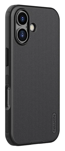 Nillkin Frosted Shield iPhone 17 Hoesje MagSafe Back Cover Zwart afbeelding 1