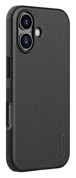 Nillkin Frosted Shield iPhone 17 Hoesje MagSafe Back Cover Zwart