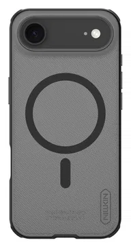 Nillkin Frosted Shield iPhone Air Hoesje MagSafe Back Cover Transparant Zwart