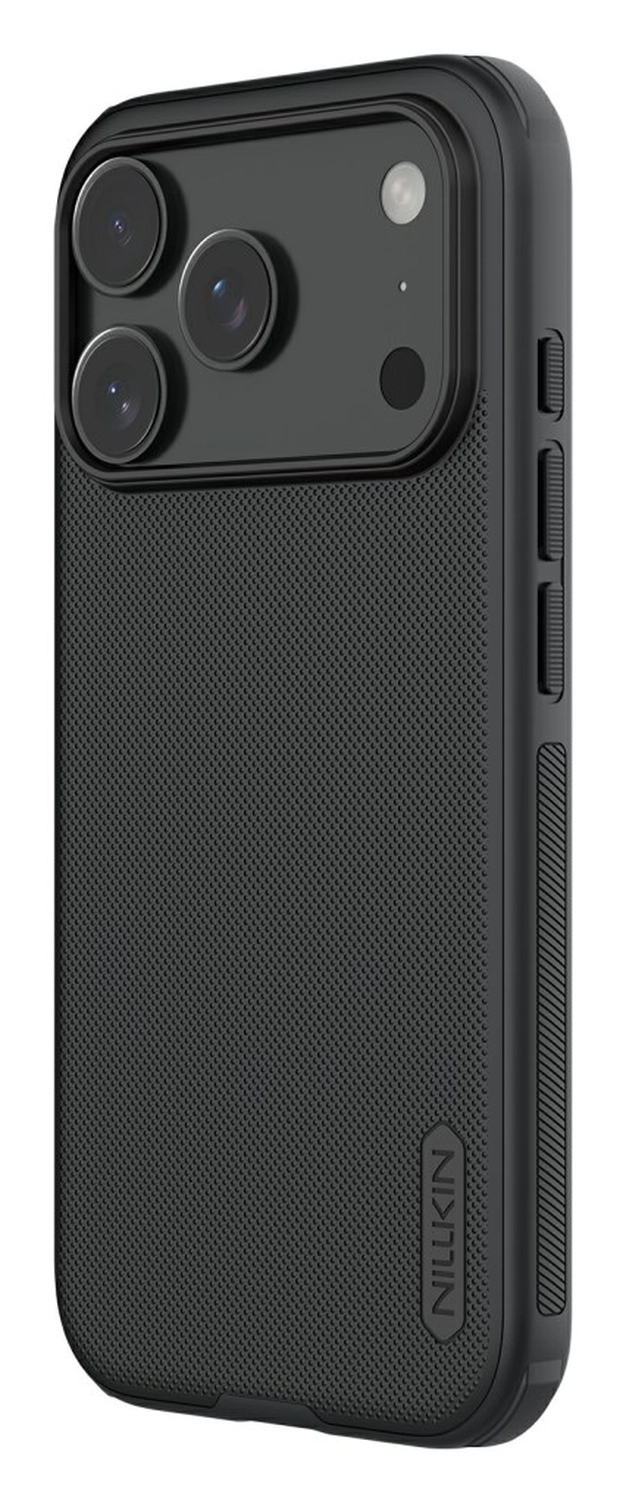 Nillkin Frosted Shield iPhone 17 Pro Hoesje MagSafe Back Cover Zwart afbeelding 2