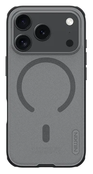 Nillkin Frosted Shield iPhone 17 Pro Hoesje MagSafe Back Cover Transparant Zwart