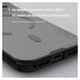 Nillkin Frosted Shield iPhone 17 Pro Hoesje MagSafe Back Cover Transparant Zwart afbeelding 6
