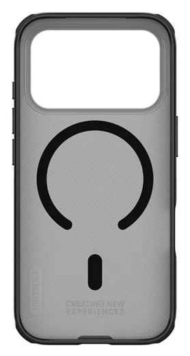 Nillkin Frosted Shield iPhone 17 Pro Hoesje MagSafe Back Cover Transparant Zwart afbeelding 8