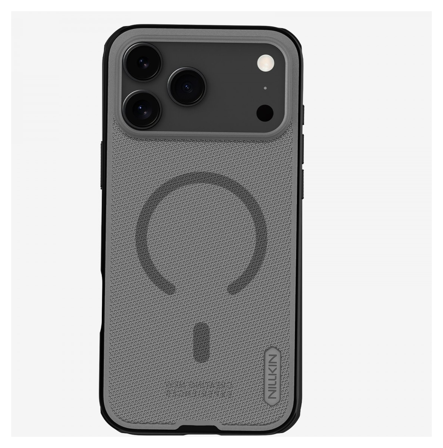 Nillkin Frosted Shield iPhone 17 Pro Max Hoesje MagSafe Transparant Zwart afbeelding 1