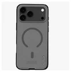 Nillkin Frosted Shield iPhone 17 Pro Max Hoesje MagSafe Transparant Zwart afbeelding