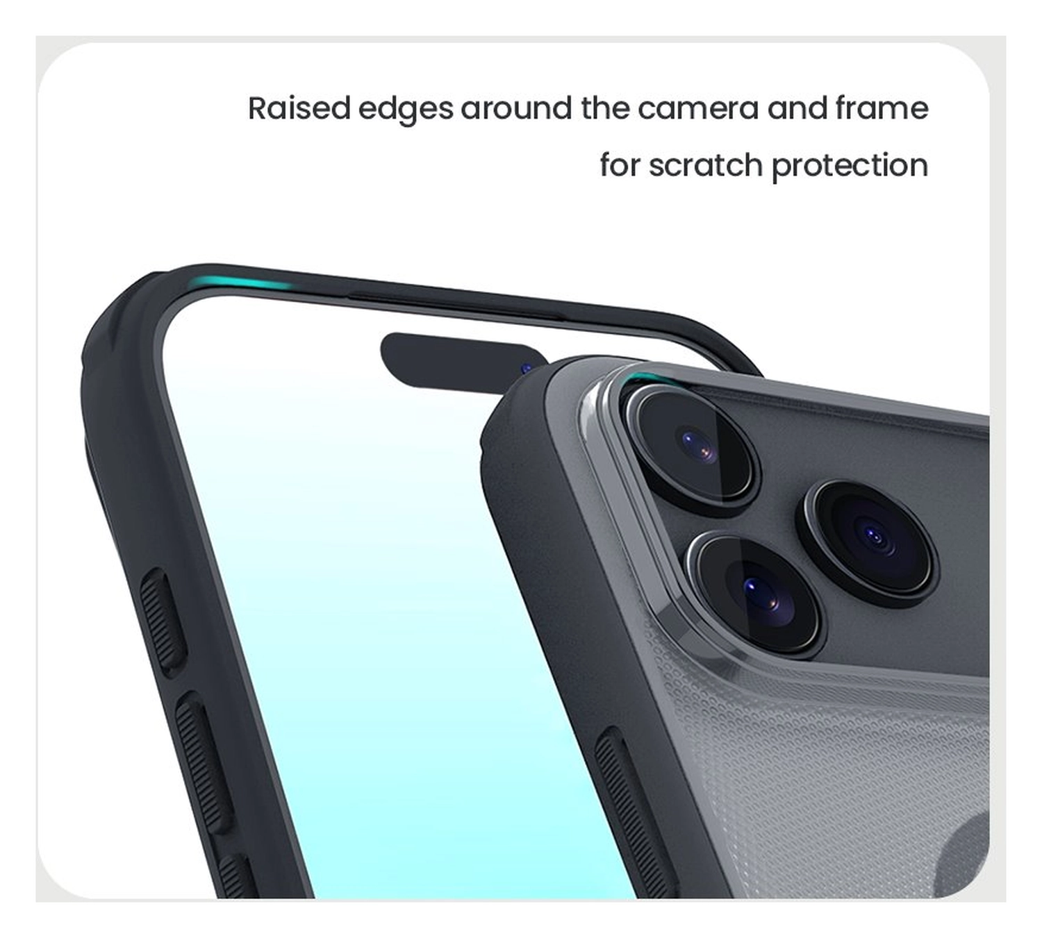 Nillkin Frosted Shield iPhone 17 Pro Max Hoesje MagSafe Transparant Zwart afbeelding 7