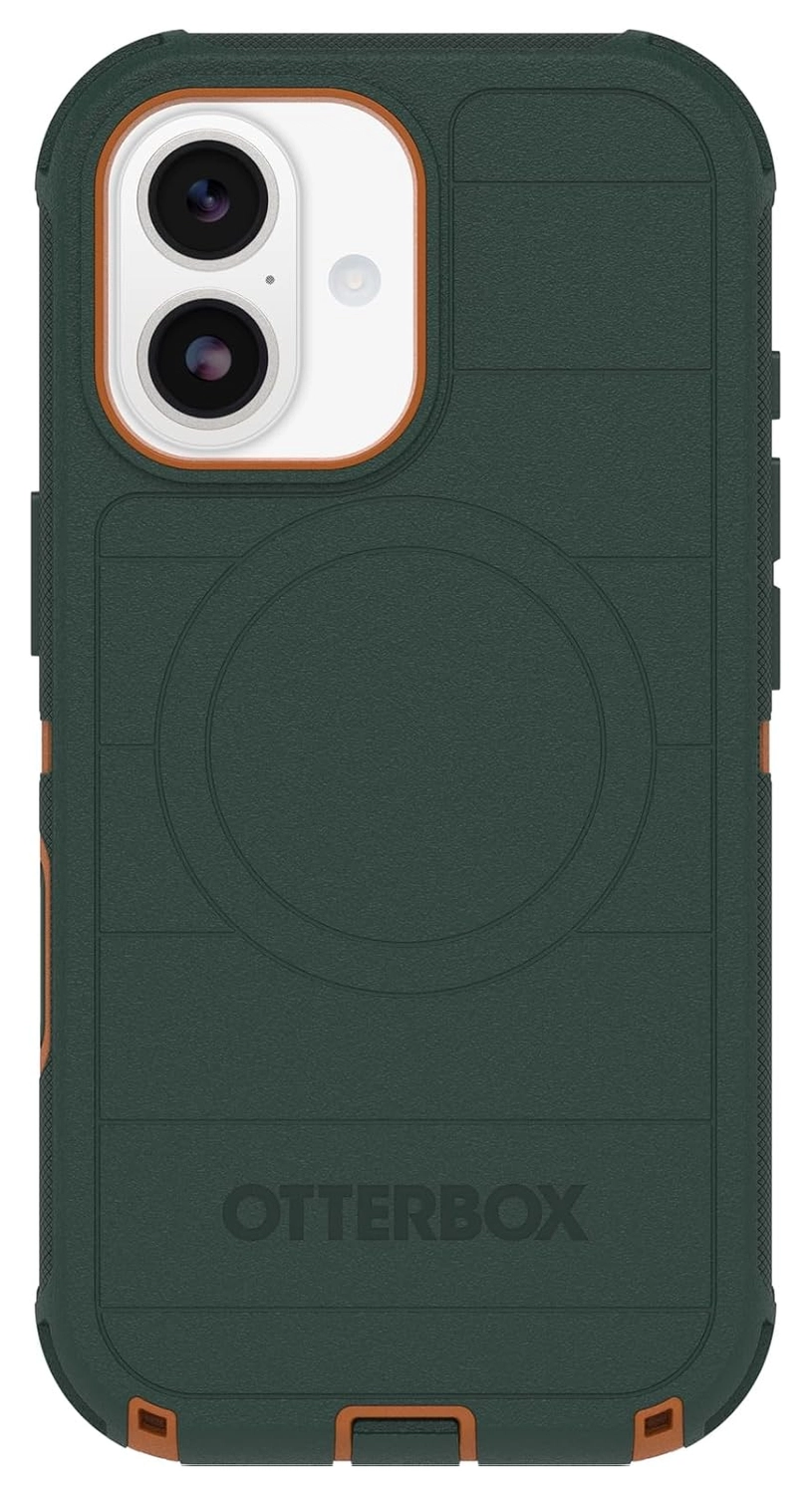 OtterBox Defender Pro MagSafe iPhone 17 Hoesje Back Cover Groen afbeelding 2