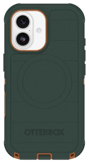 OtterBox Defender Pro MagSafe iPhone 17 Hoesje Back Cover Groen afbeelding 2