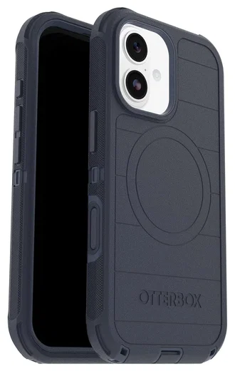 OtterBox Defender Pro MagSafe iPhone 17 Hoesje Back Cover Blauw afbeelding 1