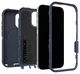 OtterBox Defender Pro MagSafe iPhone 17 Hoesje Back Cover Blauw afbeelding 4