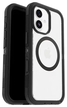 OtterBox Defender Pro XT iPhone 17 Hoesje MagSafe Back Cover Transparant Zwart