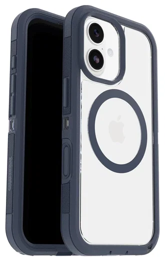 OtterBox Defender Pro XT iPhone 17 Hoesje MagSafe Back Cover Transparant Blauw afbeelding 1