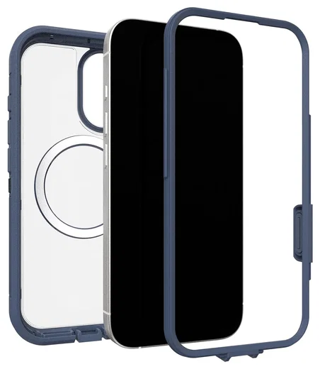 OtterBox Defender Pro XT iPhone 17 Hoesje MagSafe Back Cover Transparant Blauw afbeelding 4