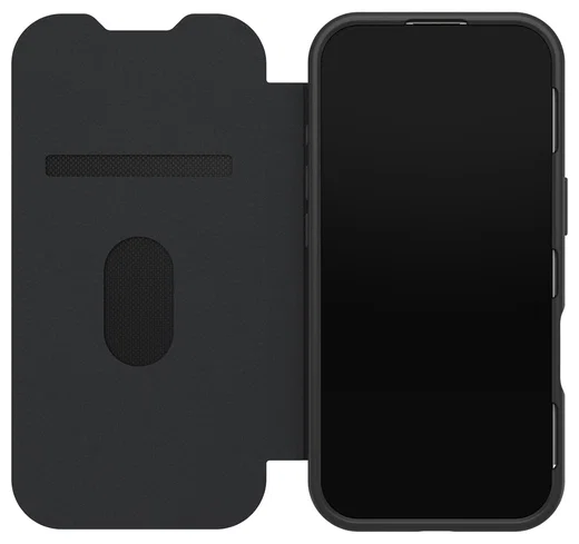 OtterBox React Folio iPhone 17 Hoesje Book Case Transparant Zwart afbeelding 4