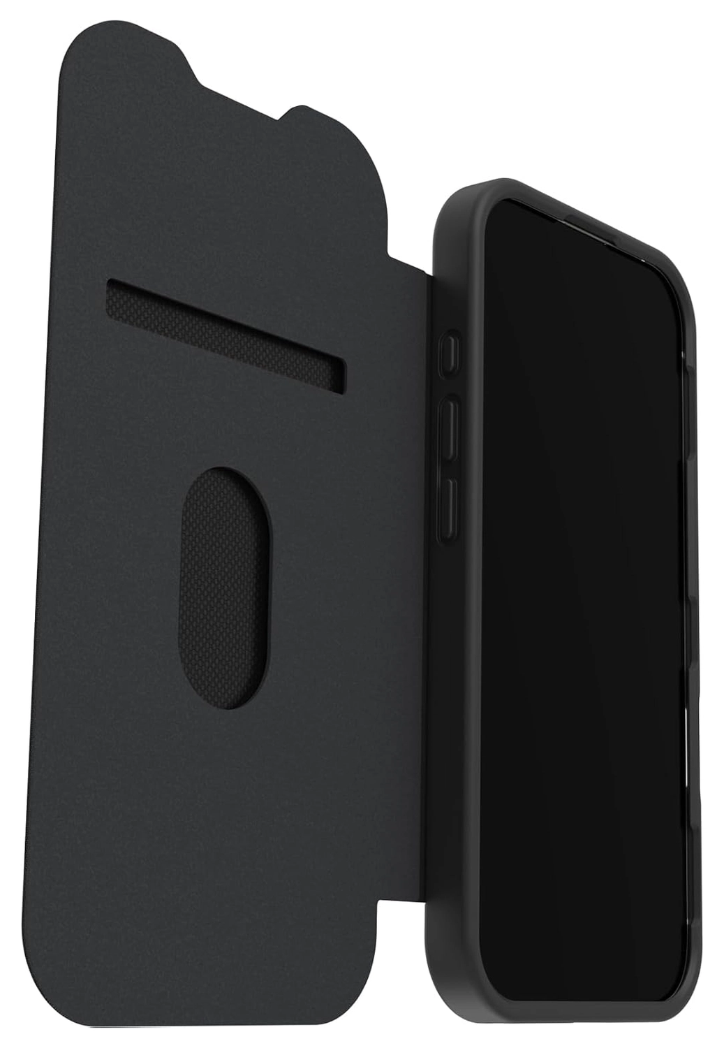 OtterBox React Folio iPhone 17 Hoesje Book Case Transparant Zwart afbeelding 5