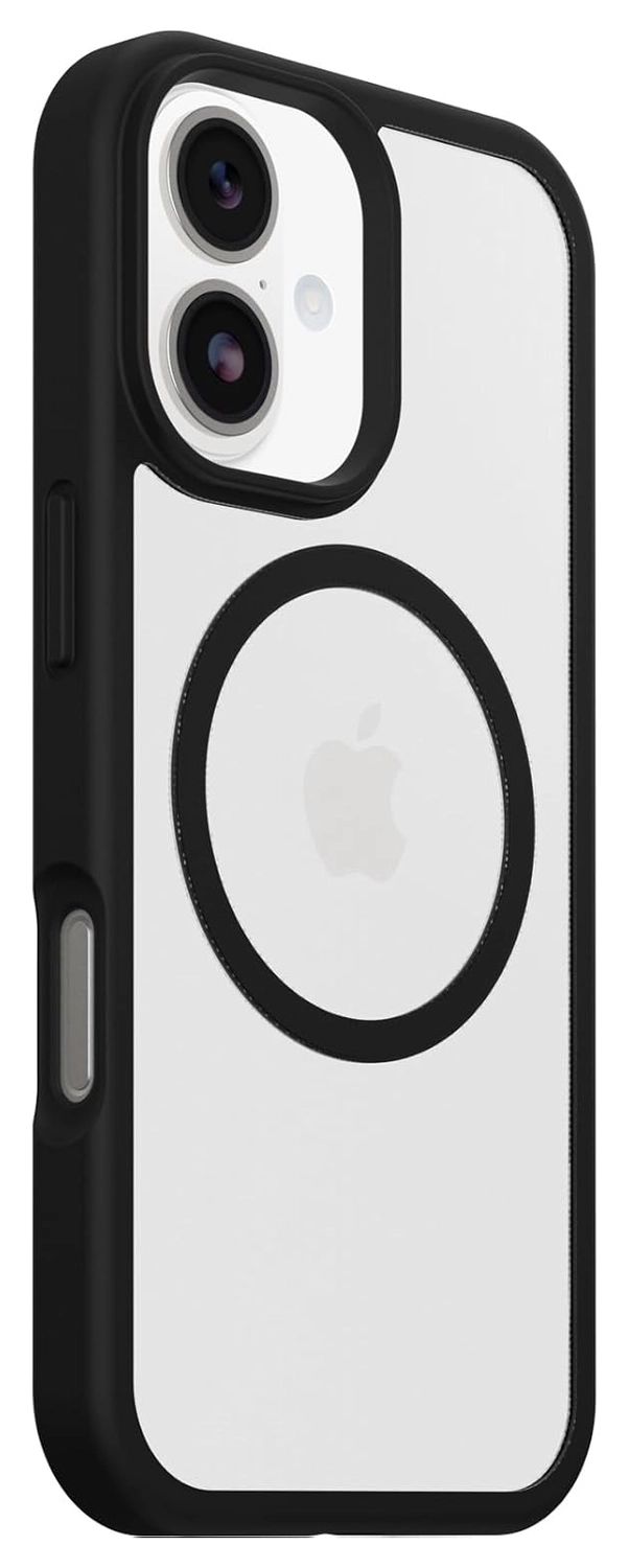 OtterBox React MagSafe Apple iPhone 17 Hoesje Back Cover Zwart Transparant afbeelding 4