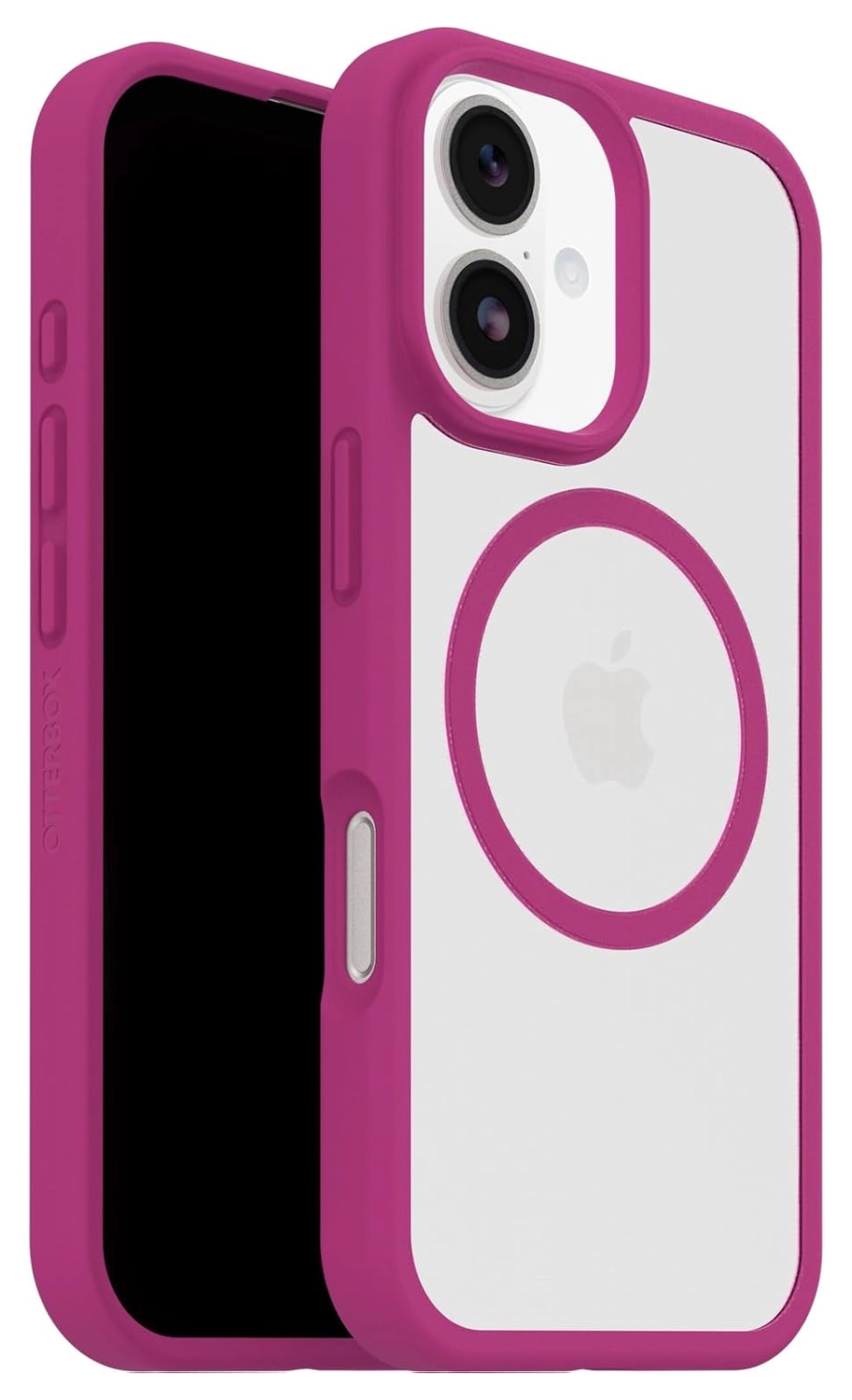 OtterBox React MagSafe Apple iPhone 17 Hoesje Back Cover Roze Transparant afbeelding 1