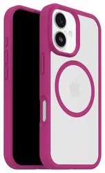 OtterBox React MagSafe Apple iPhone 17 Hoesje Back Cover Roze Transparant afbeelding