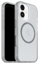 OtterBox React MagSafe Apple iPhone 17 Hoesje Back Cover Glitter Transparant afbeelding