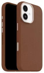 OtterBox Symmetry Cactus Leer MagSafe iPhone 17 Hoesje Bruin afbeelding