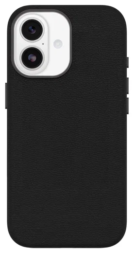 OtterBox Symmetry Cactus Leer MagSafe iPhone 17 Hoesje Zwart afbeelding 2